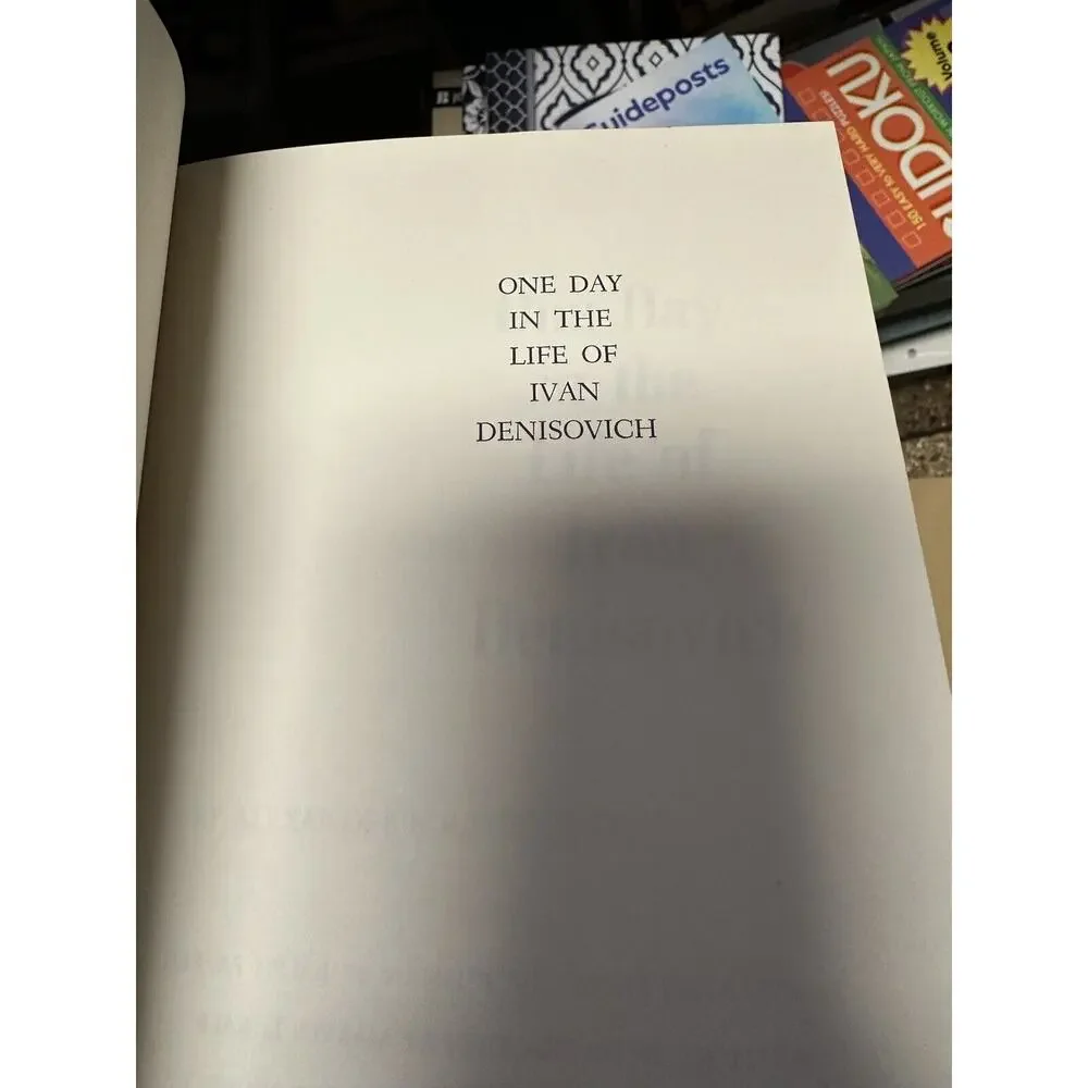 One Day in the Life of Ivan Denisovich by Aleksandr Solzhenitsyn (1963)1st ED VG